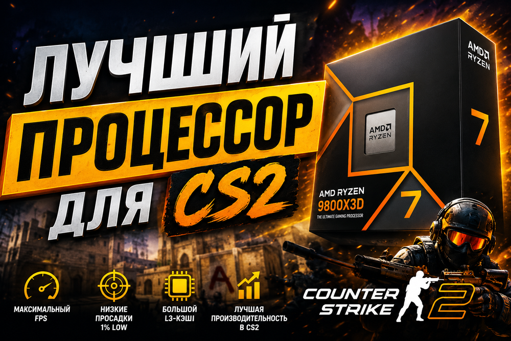 Лучший процессор для CS2 в 2026 году | Как выбрать CPU для ...